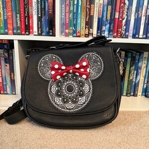 Loungefly Disney Minnie Mouse Mandala Crossbody Purse
